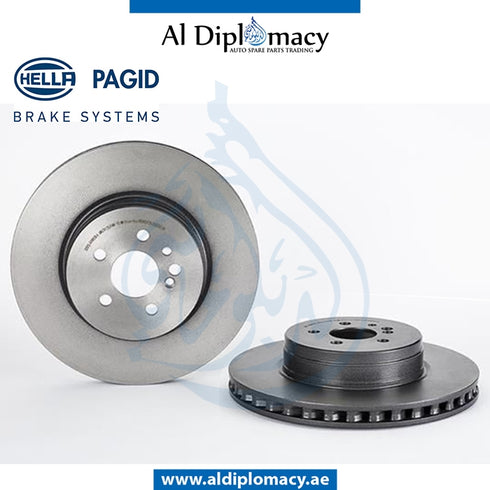 Front BRAKE Disc, 8DD 355 125-041 for Mercedes-Benz GLE Class C292 (2015-2020) models, Part Number H-1664210912